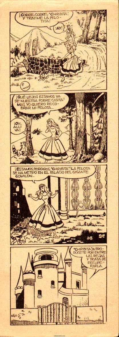 PULGARCITO - SUPLEMENTO PARA NIÑAS - 1955 - Colección Completa - 55 Tebeos En Formato PDF - Descarga Inmediata