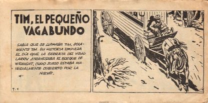 TIM EL PEQUEÑO VAGABUNDO - 1950 - Colección Completa - 57 Tebeos En Formato PDF - Descarga Inmediata