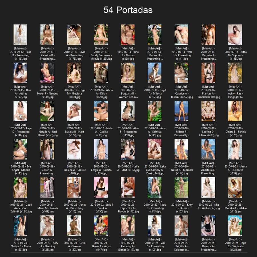 1000 REVISTAS MetArt - Vol. 9 – 1000 Revistas En Formato PDF - Descarga Inmediata