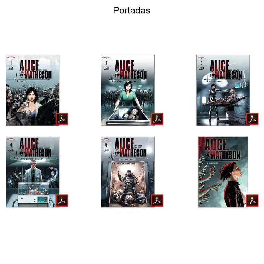 ALICE MATHESON - En Español - 2015 – Colección Completa - 6 Libros En Formato PDF - Descarga Inmediata