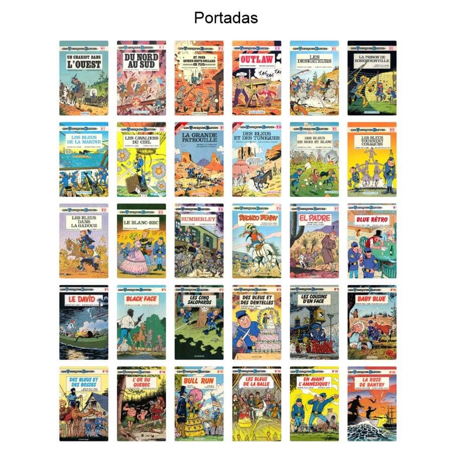 CASACAS AZULES - En Español - 1972 – Colección De 30 Libros En Formato PDF - Descarga Inmediata