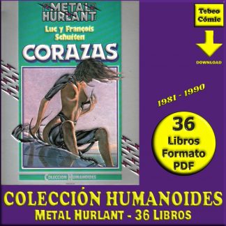 COLECCIÓN HUMANOIDES - Metal Hurlant – 1981 - Colección Completa - 36 Libros En Formato PDF - Descarga Inmediata