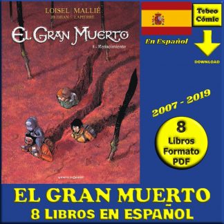 EL GRAN MUERTO - En Español - 2007 – Colección Completa – 8 Libros En Formato PDF - Descarga Inmediata