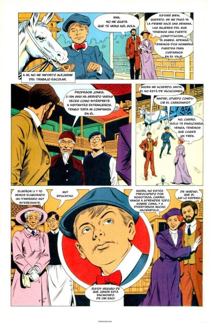 EL JOVEN INDIANA JONES - En Español - 1992 - Colección Completa - 12 Cómics En Formato PDF - Descarga Inmediata