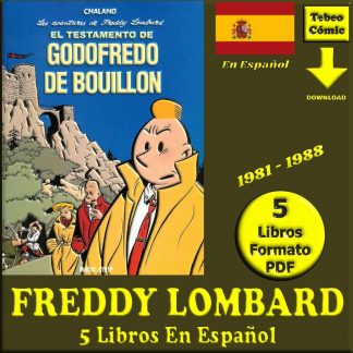FREDDY LOMBARD - En Español – 1981 - Colección Completa - 5 Libros En Formato PDF - Descarga Inmediata