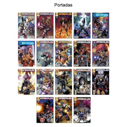 INFERNALES - 2020 – Colección Completa - 18 Cómics En Formato PDF - Descarga Inmediata