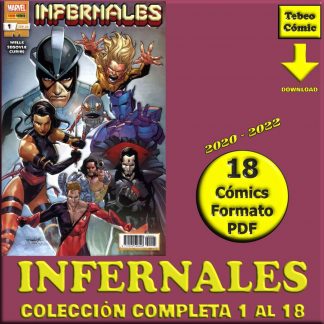 INFERNALES - 2020 – Colección Completa - 18 Cómics En Formato PDF - Descarga Inmediata