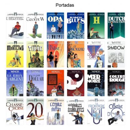 LARGO WINCH - En Español - 1990 – Colección Completa – 25 Libros En Formato PDF - Descarga Inmediata