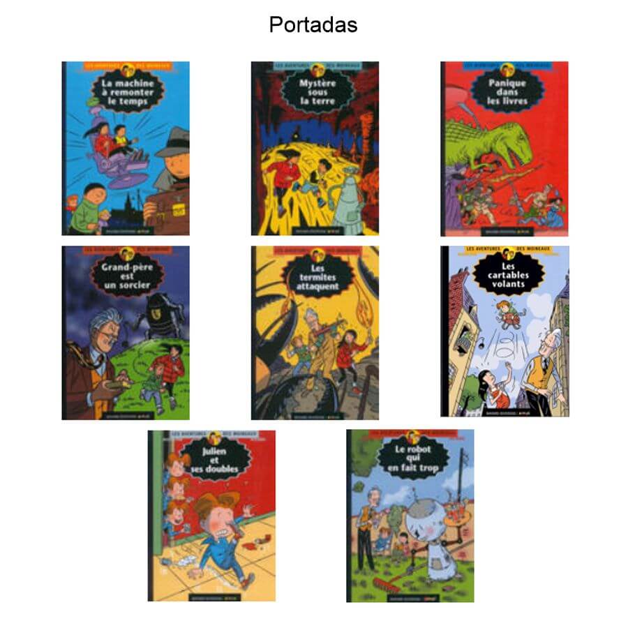LAS AVENTUTAS DE LOS GORRIONES - En Español - 1998 – Colección Completa – 8 Libros En Formato PDF - Descarga Inmediata