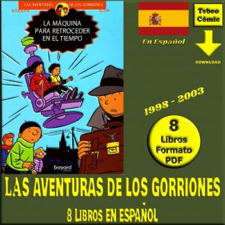 LAS AVENTUTAS DE LOS GORRIONES - En Español - 1998 – Colección Completa – 8 Libros En Formato PDF - Descarga Inmediata
