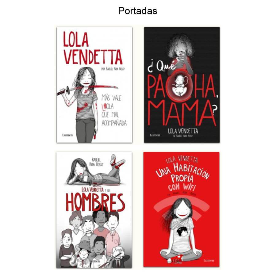 LOLA VENDETTA - 2017 – Colección Completa – 4 Libros En Formato PDF - Descarga Inmediata