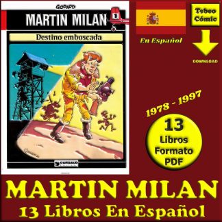 MARTIN MILAN - En Español - 1978 – Colección Completa – 13 Libros En Formato PDF - Descarga Inmediata