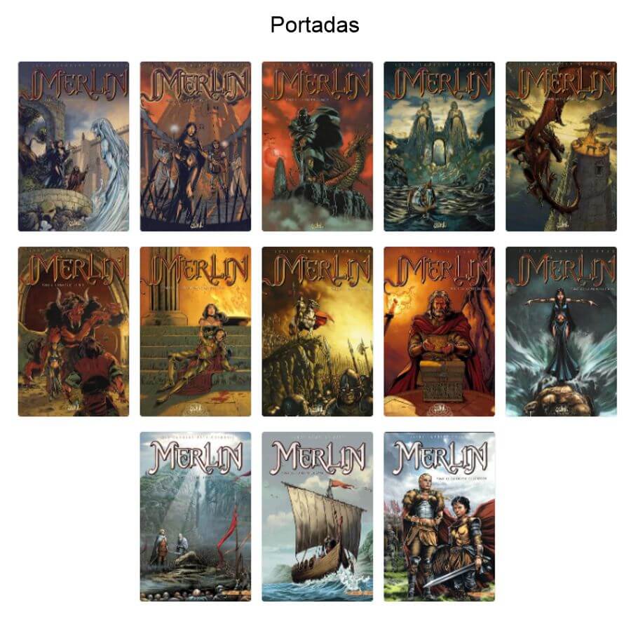MERLIN - En Español - 2003 – Colección Completa – 13 Libros En Formato PDF - Descarga Inmediata