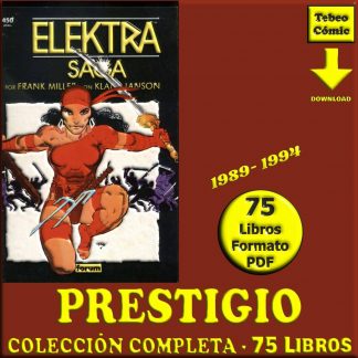 COLECCIÓN PRESTIGIO - Vol. 1 - 1989 - Forum - Colección Completa - 75 Libros En Formato PDF - Descarga Inmediata