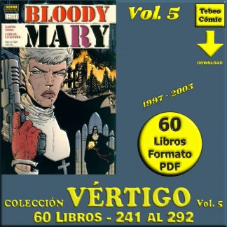 COLECCIÓN VÉRTIGO - Vol. 5 - 241 Al 292 - 1997 / 2005 - Colección De 52 Libros En Formato PDF - Descarga Inmediata