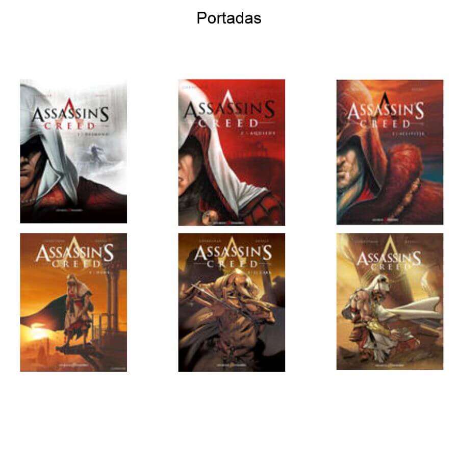 ASSASSIN'S CREED - En Español - 2009 - Colección Completa - 6 Libros En Formato PDF - Descarga Inmediata