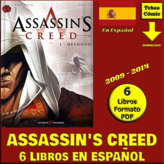 ASSASSIN'S CREED - En Español - 2009 - Colección Completa - 6 Libros En Formato PDF - Descarga Inmediata
