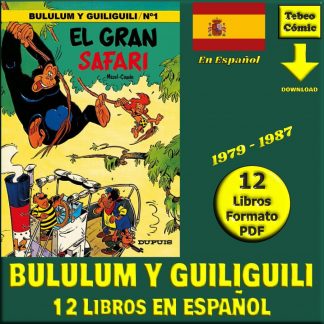 BULULUM Y GUILIGUILI - En Español - 1979 – Colección De 12 Libros En Formato PDF - Descarga Inmediata