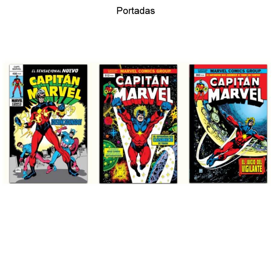 CAPITÁN MARVEL - 2023 - Marvel Limited Edition – Colección Completa - 3 Tomos En Formato PDF - Descarga Inmediata