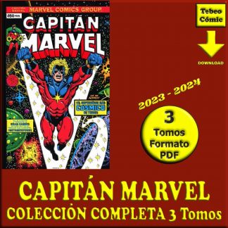 CAPITÁN MARVEL - 2023 - Marvel Limited Edition – Colección Completa - 3 Tomos En Formato PDF - Descarga Inmediata