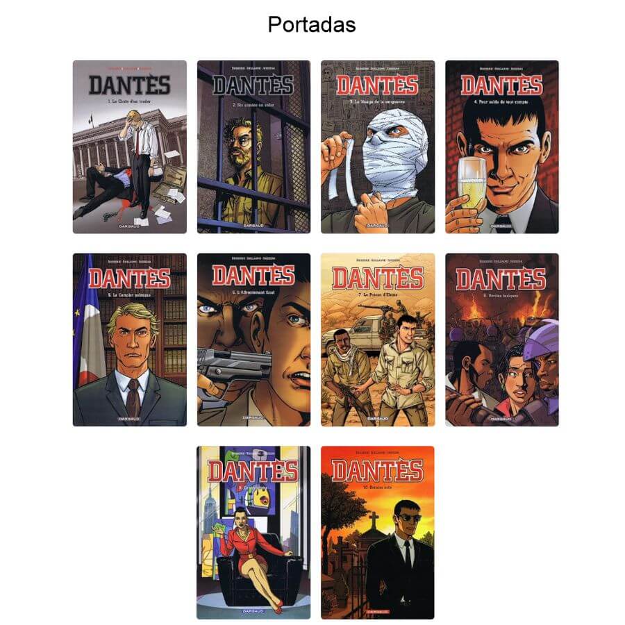 DANTÈS (El Gran Fraude) - En Español - 2007 - Colección Completa - 10 Libros En Formato PDF - Descarga Inmediata