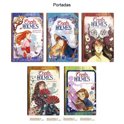 ENOLA HOLMES – 2019 - Colección Completa - 5 Libros En Formato PDF - Descarga Inmediata