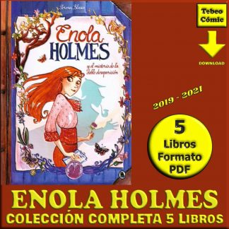 ENOLA HOLMES – 2019 - Colección Completa - 5 Libros En Formato PDF - Descarga Inmediata