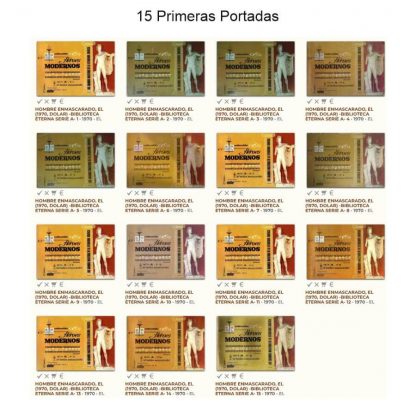 HÉROES MODERNOS - Series A, B y C - Biblioteca Eterna – 1970 – Colección Completa – 45 Libros En Formato PDF – Descarga Inmediata