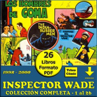 INSPECTOR WADE - 1998 – Colección Completa – 26 Libros En Formato PDF - Descarga Inmediata