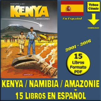 KENYA / NAMIBIA / AMAZONIE - En Español – 2001 - Colección De 15 Libros En Formato PDF - Descarga Inmediata