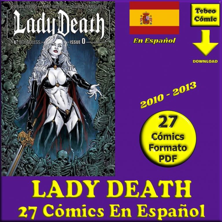 LADY DEATH – En Español – 2010 – Colección Completa – 27 Cómics En ...