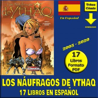 LOS NÁUFRAGOS DE YTHAQ - En Español - 2005 – Colección De 17 Libros En Formato PDF - Descarga Inmediata