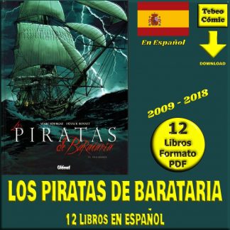 LOS PIRATAS DE BARATARIA - En Español - 2009 – Colección Completa – 12 Libros En Formato PDF - Descarga Inmediata