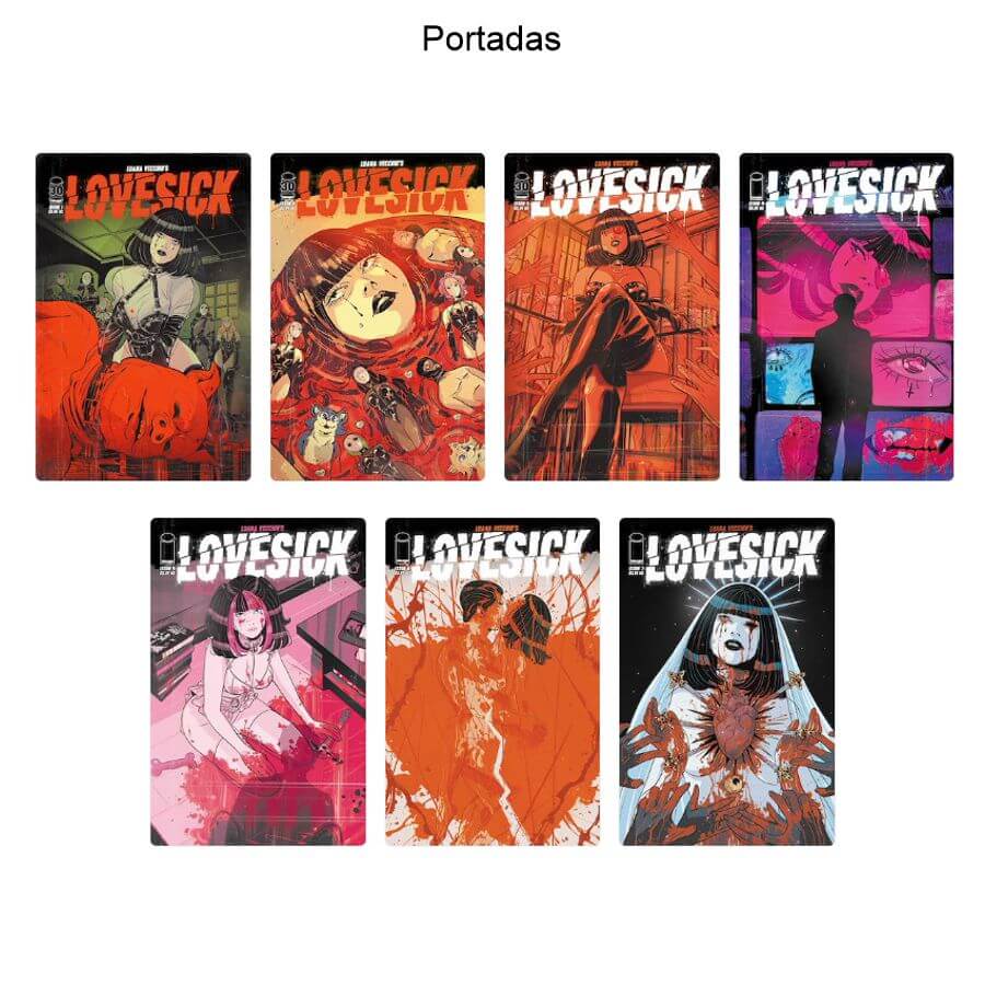 LOVESICK - En Español - 2022 - Colección Completa - 7 Cómics En Formato PDF - Descarga Inmediata