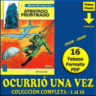 OCURRIO UNA VEZ... – Boixcar - 1958 - Colección Completa – 16 Tebeos En Formato PDF - Descarga Inmediata