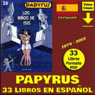 PAPYRUS - En Español - 1974 – Colección De 33 Libros En Formato PDF - Descarga Inmediata