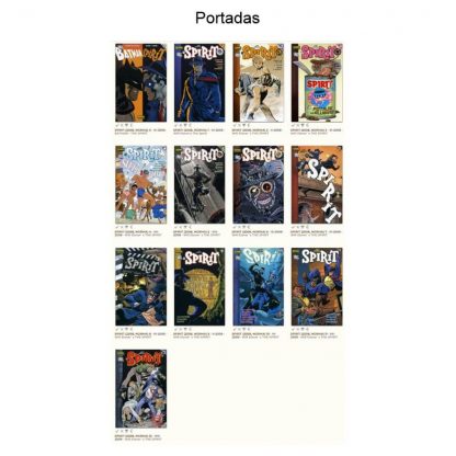 THE SPIRIT - 2008 - Colección Completa - 13 Comics En Formato PDF - Descarga Inmediata