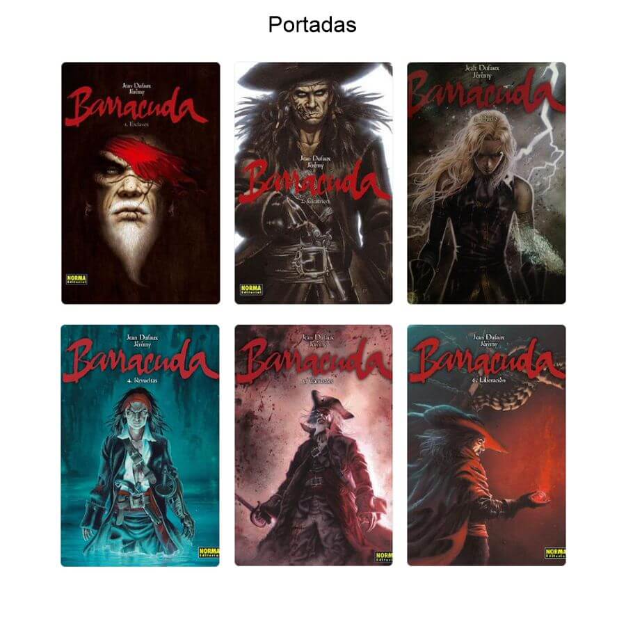 BARRACUDA - 2012 - Colección Completa - 6 Libros En Formato PDF - Descarga Inmediata