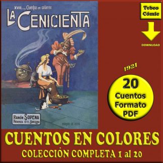 CUENTOS EN COLORES - 1921 – Colección Completa – 20 Cuentos En Formato PDF - Descarga Inmediata