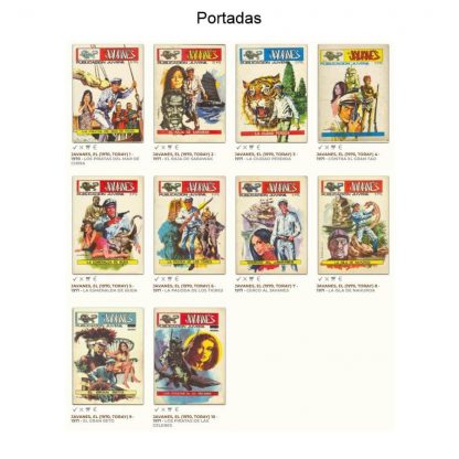 EL JAVANÉS – 1970 - Colección Completa – 10 Tebeos En Formato PDF - Descarga Inmediata