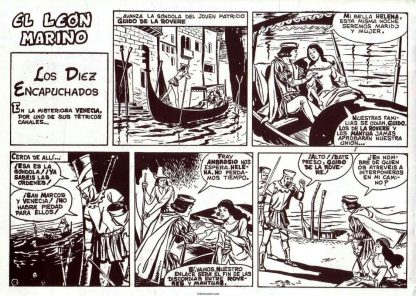 EL LEÓN MARINO – 1961 - Colección Completa – 24 Tebeos En Formato PDF - Descarga Inmediata