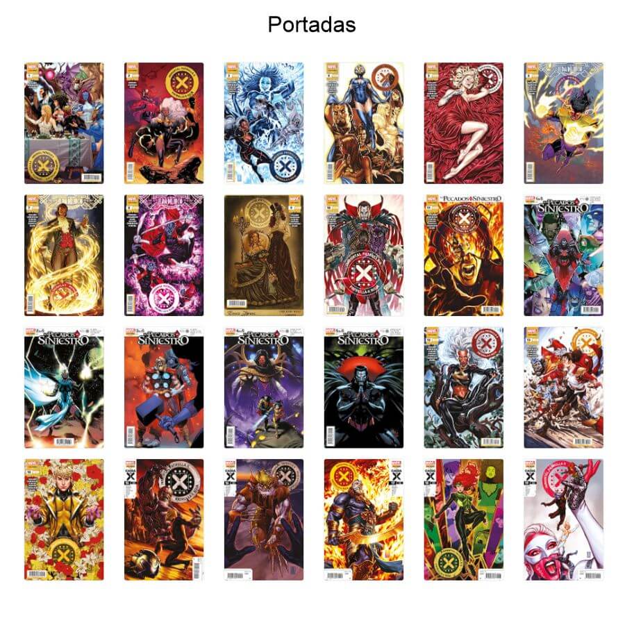 INMORTAL PATRULLA-X - 2022 - Colección Completa - 16 Cómics En Formato PDF - Descarga Inmediata