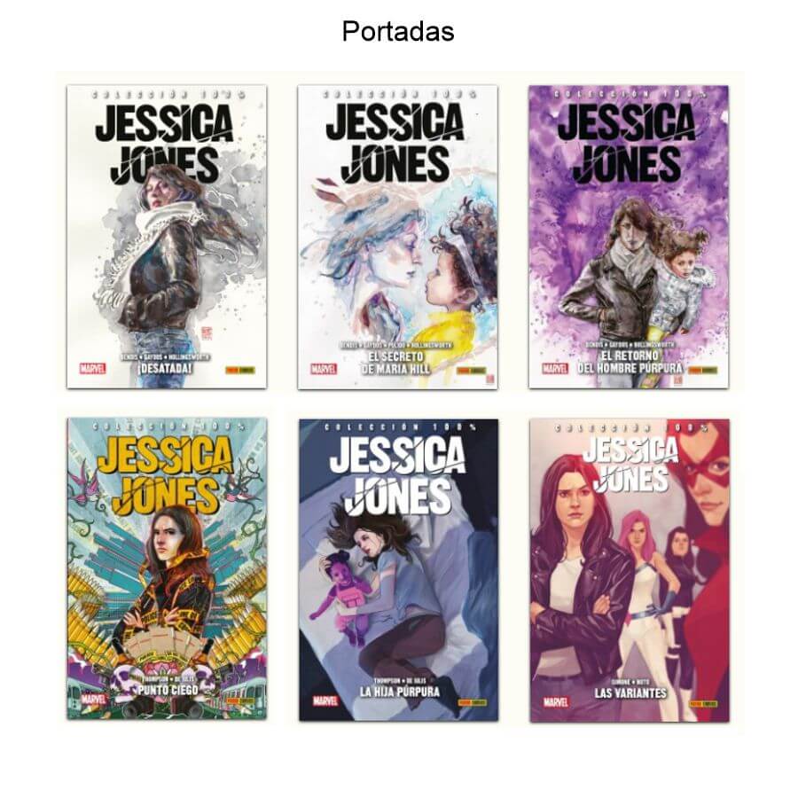 JESSICA JONES - 2017 - Colección Completa - 6 Libros En Formato PDF - Descarga Inmediata