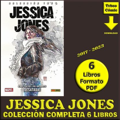 JESSICA JONES - 2017 - Colección Completa - 6 Libros En Formato PDF - Descarga Inmediata
