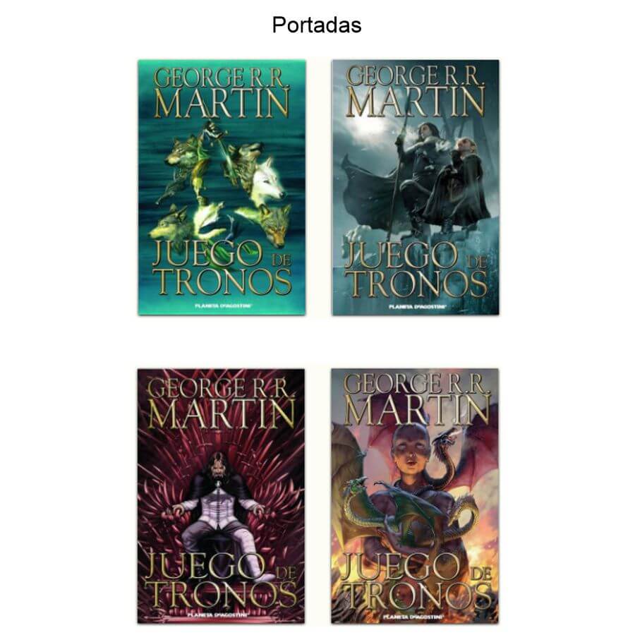 JUEGO DE TRONOS - 2012 – Colección Completa – 4 Libros En Formato PDF - Descarga Inmediata