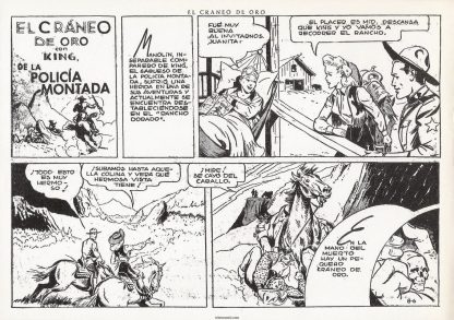 KING DE LA POLICIA MONTADA – 1946 - Colección Completa – 13 Tebeos En Formato PDF - Descarga Inmediata