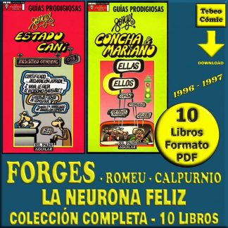 LA NEURONA FELIZ - Forges, Romeu, Calpurnio - 1996 - Colección Completa - 10 Libros En Formato PDF - Descarga Inmediata