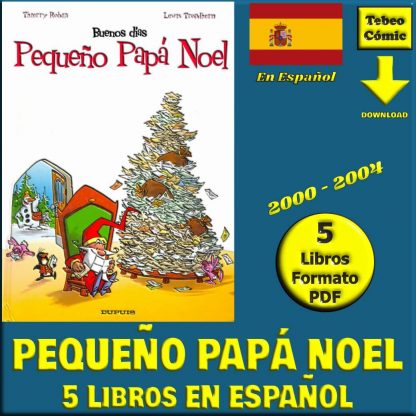PEQUEÑO PAPÁ NOEL - En Español - 2000 - Colección Completa - 5 LIbros En Formato PDF - Descarga Inmediata