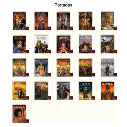 LAS REINAS DE SANGRE - 2014 - Colección De 21 Libros En Formato PDF - Descarga Inmediata