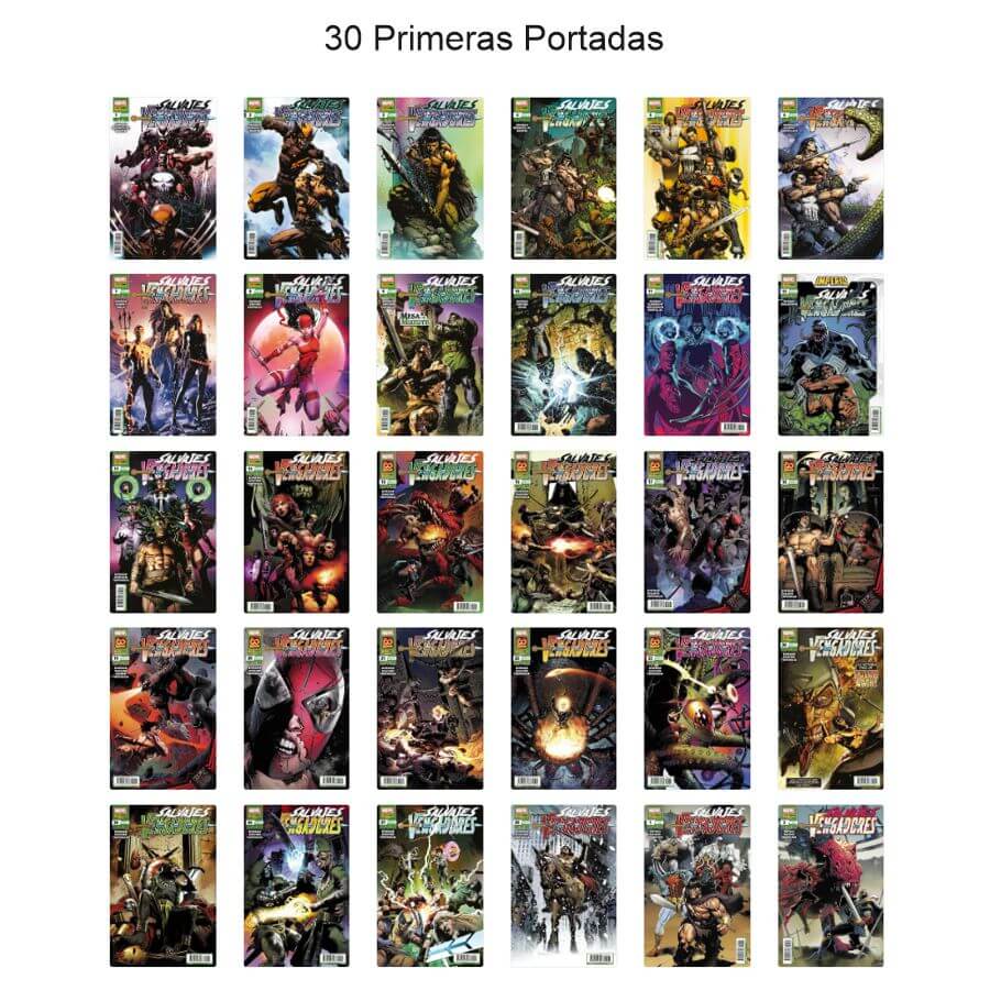 SALVAJES VENGADORES - 2019 – Colección Completa – 38 Cómics En Formato PDF - Descarga Inmediata